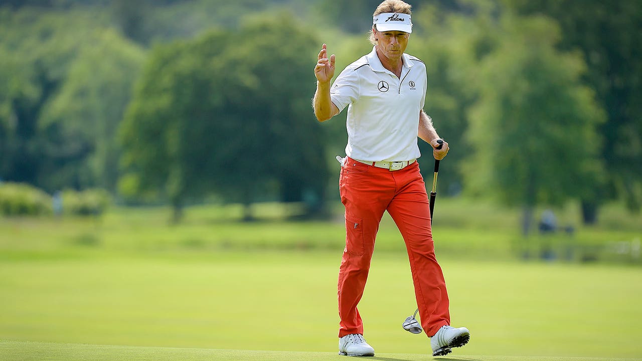 Champions: Langer's 2nd 65 gives him 4-shot lead at Senior Players
